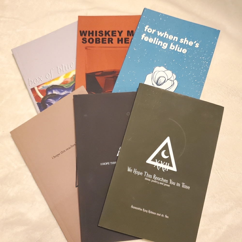 Collection of poetry books